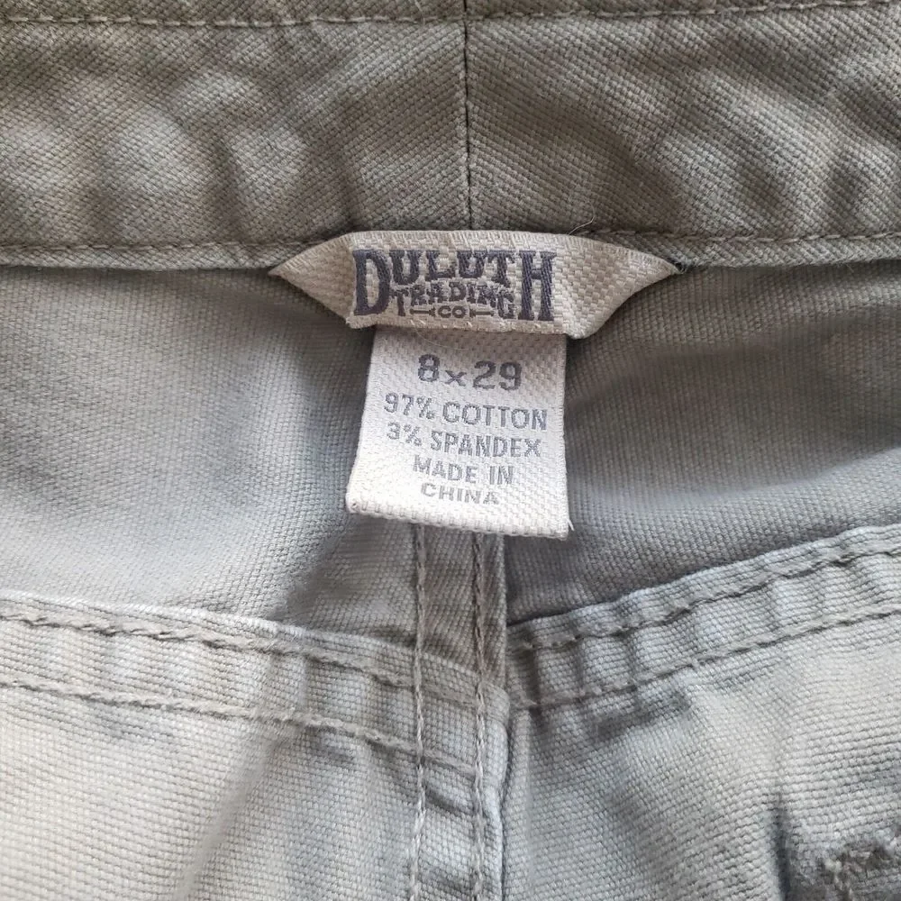 Duluth Trading Co approximate measurements